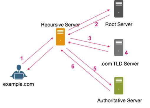 Typical Authoritative DNS transaction